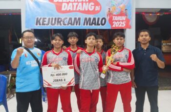 Juara 2 Cabor Mobile Legend  Kejurcam  Kecamatan Malo